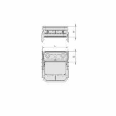 Вакуумний блок VCBL-K1 130x30 H=100 mm Q